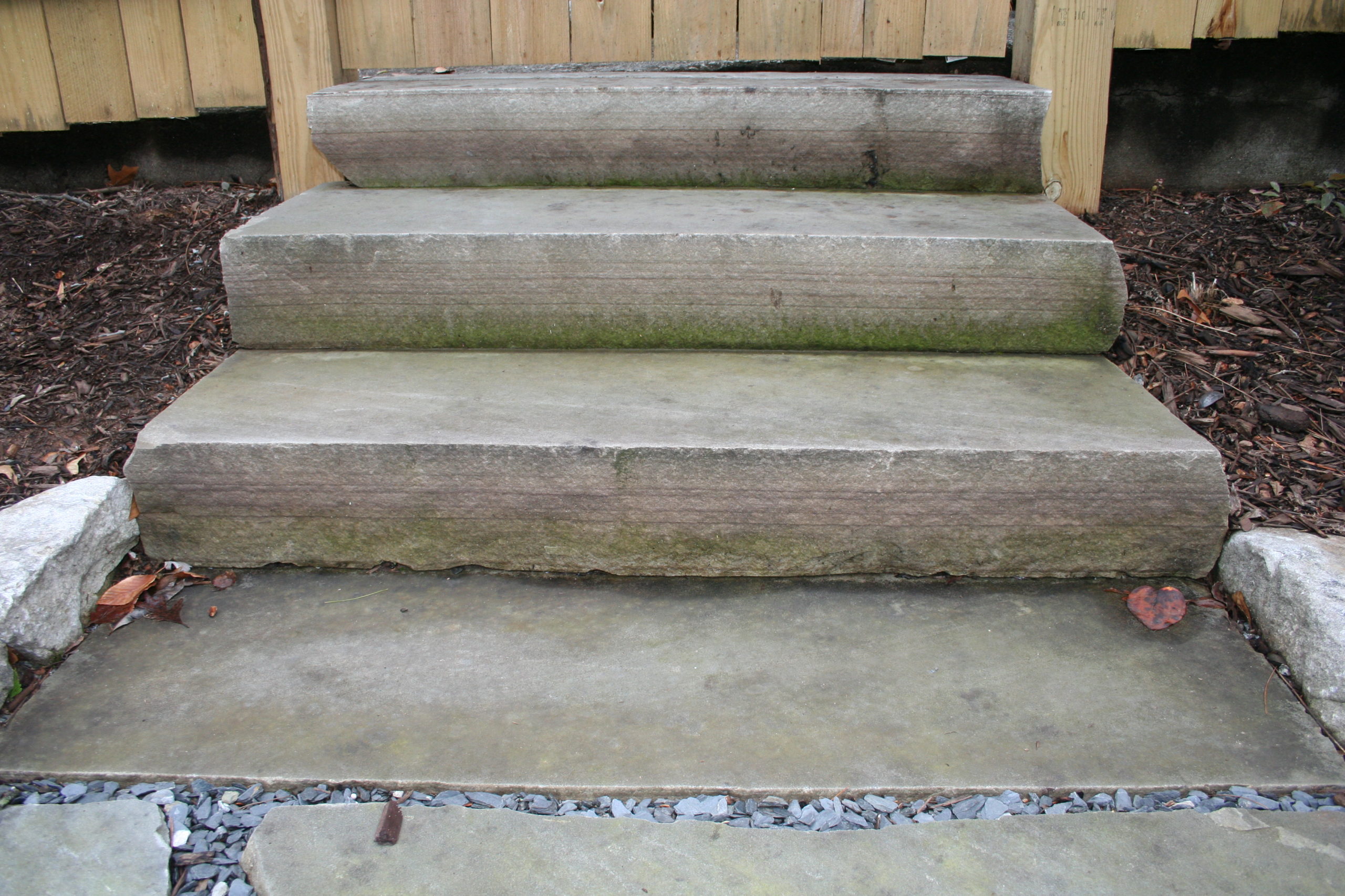 36" Blue Stair Treads Atlanta Flagstone
