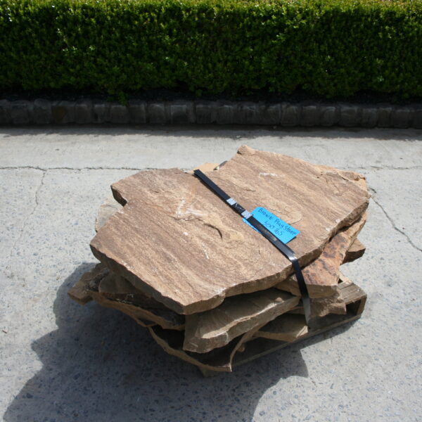 500# Mini Pallet Brown Flag