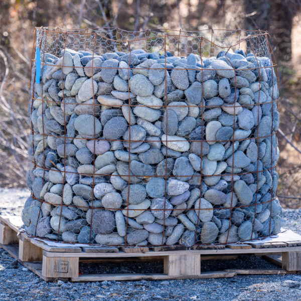 3000# Pallet MB Rock, 3-5