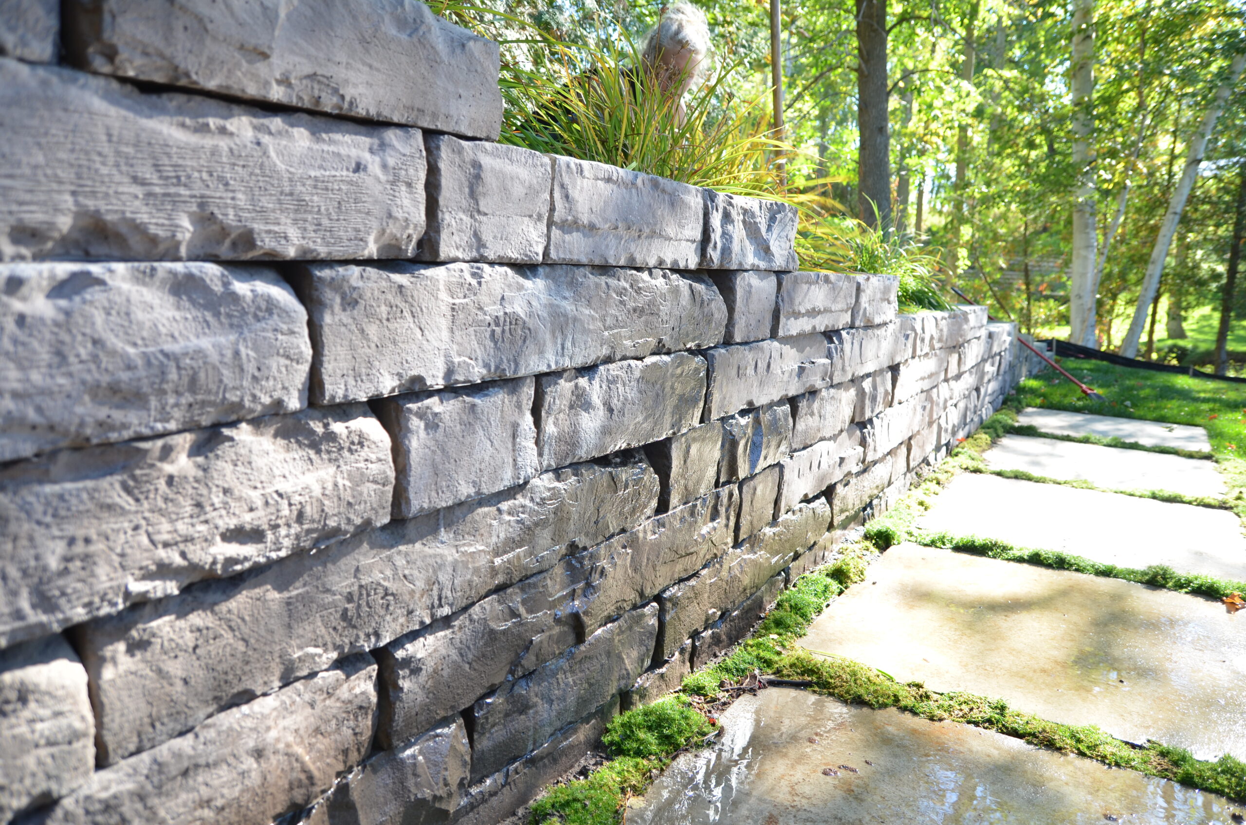 Kodah Gray Retaining Wall Block Retaining Wall Atlanta